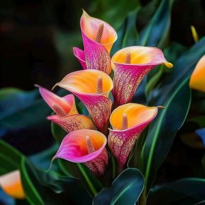 Калла Оникс купить по цене от 450р. в интернет-магазине «Посадика» с доставкой почтой в в Алапаевске и по всей России – [изображение №1].